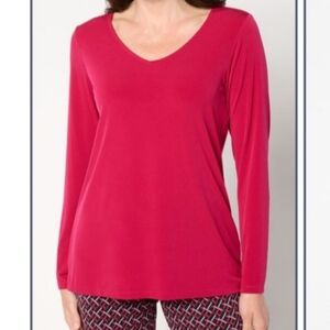 Susan Graver liquid knit top